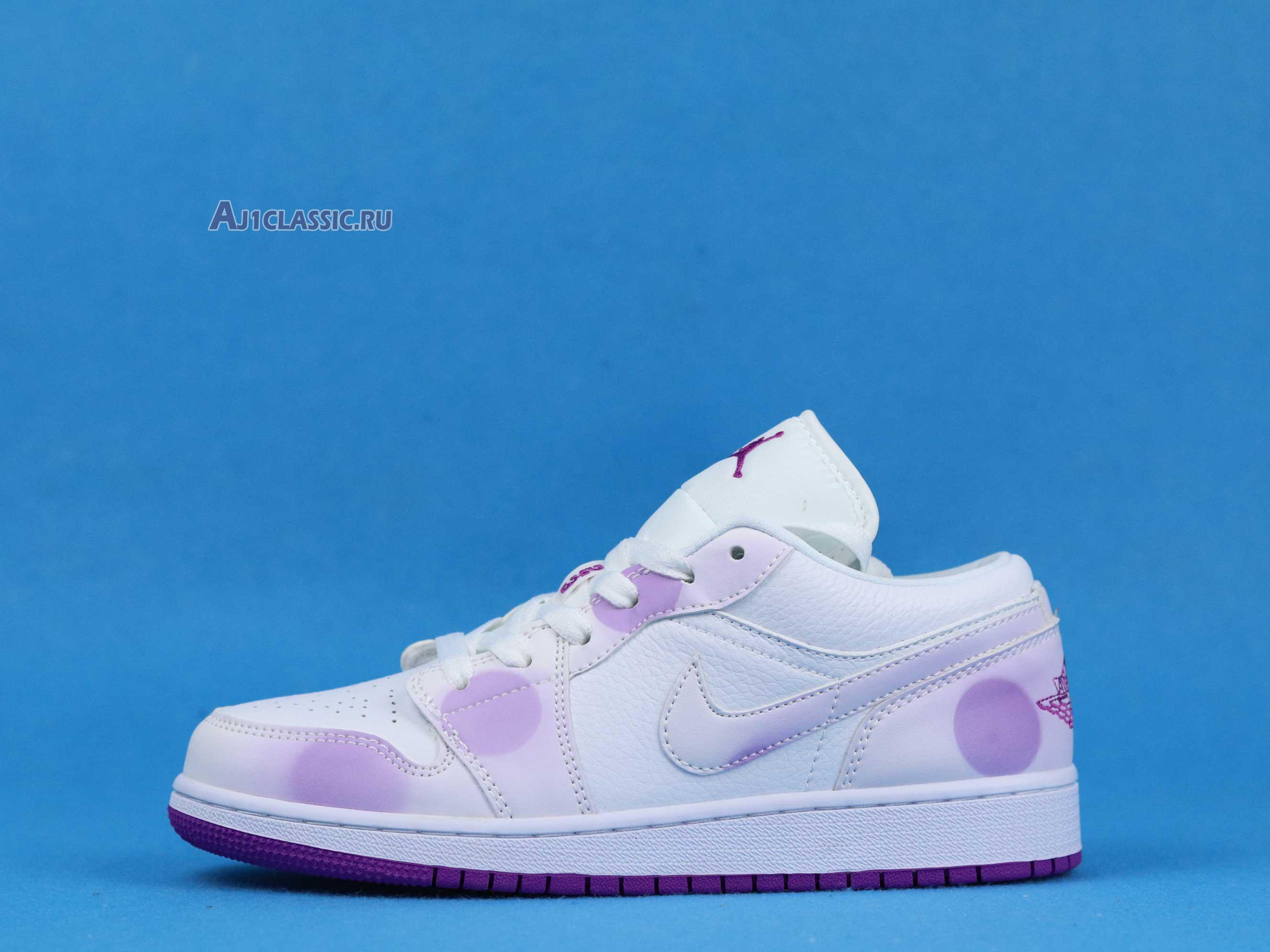 Air Jordan 1 Low SE "Court Purple Discoloration" 555112-ID