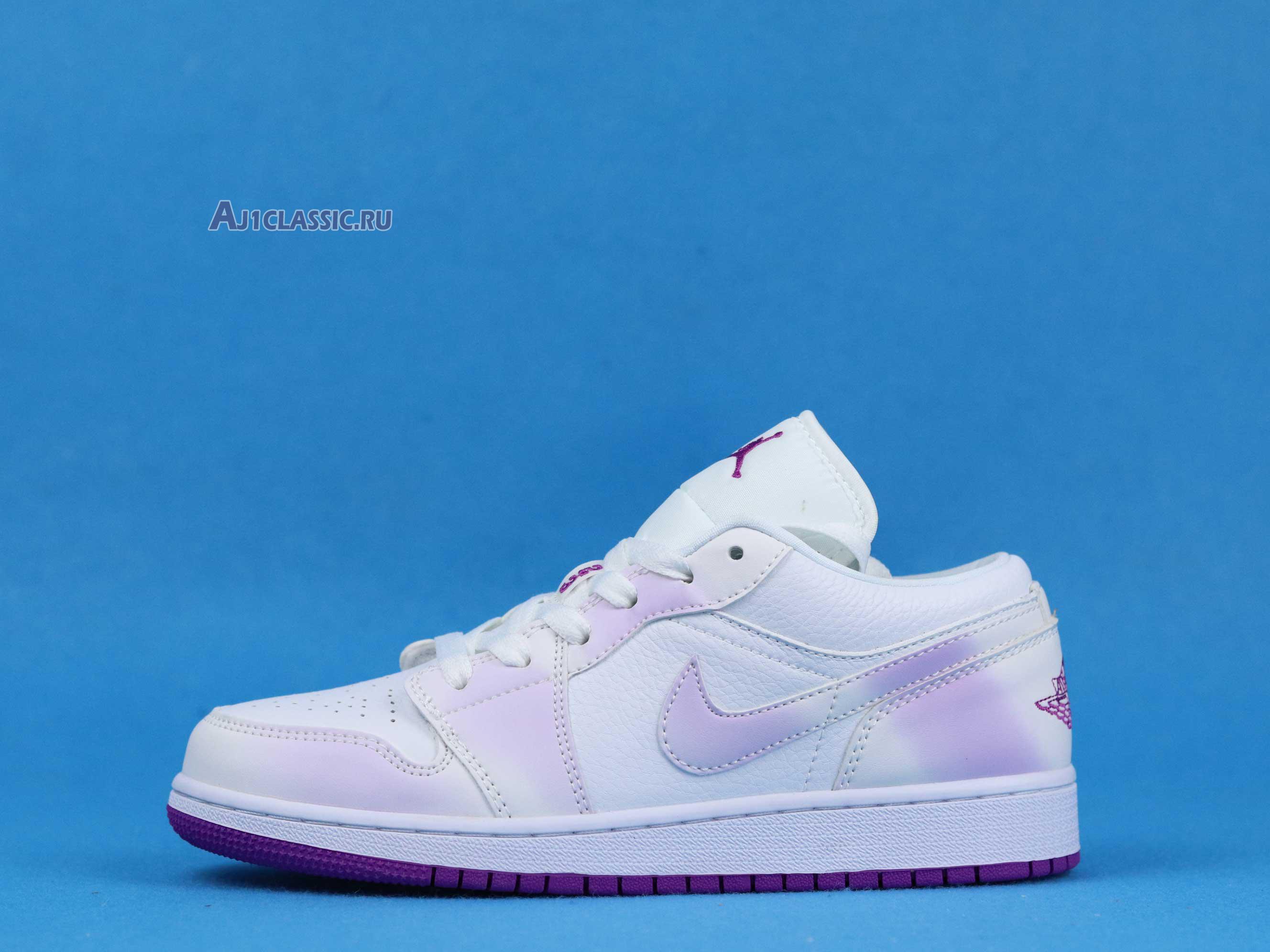 Air Jordan 1 Low SE "Court Purple Discoloration" 555112-ID