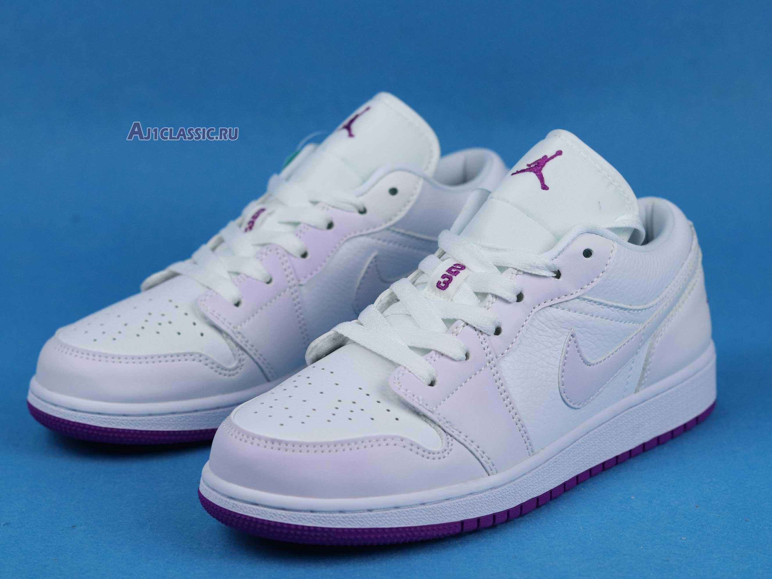 Air Jordan 1 Low SE "Court Purple Discoloration" 555112-ID