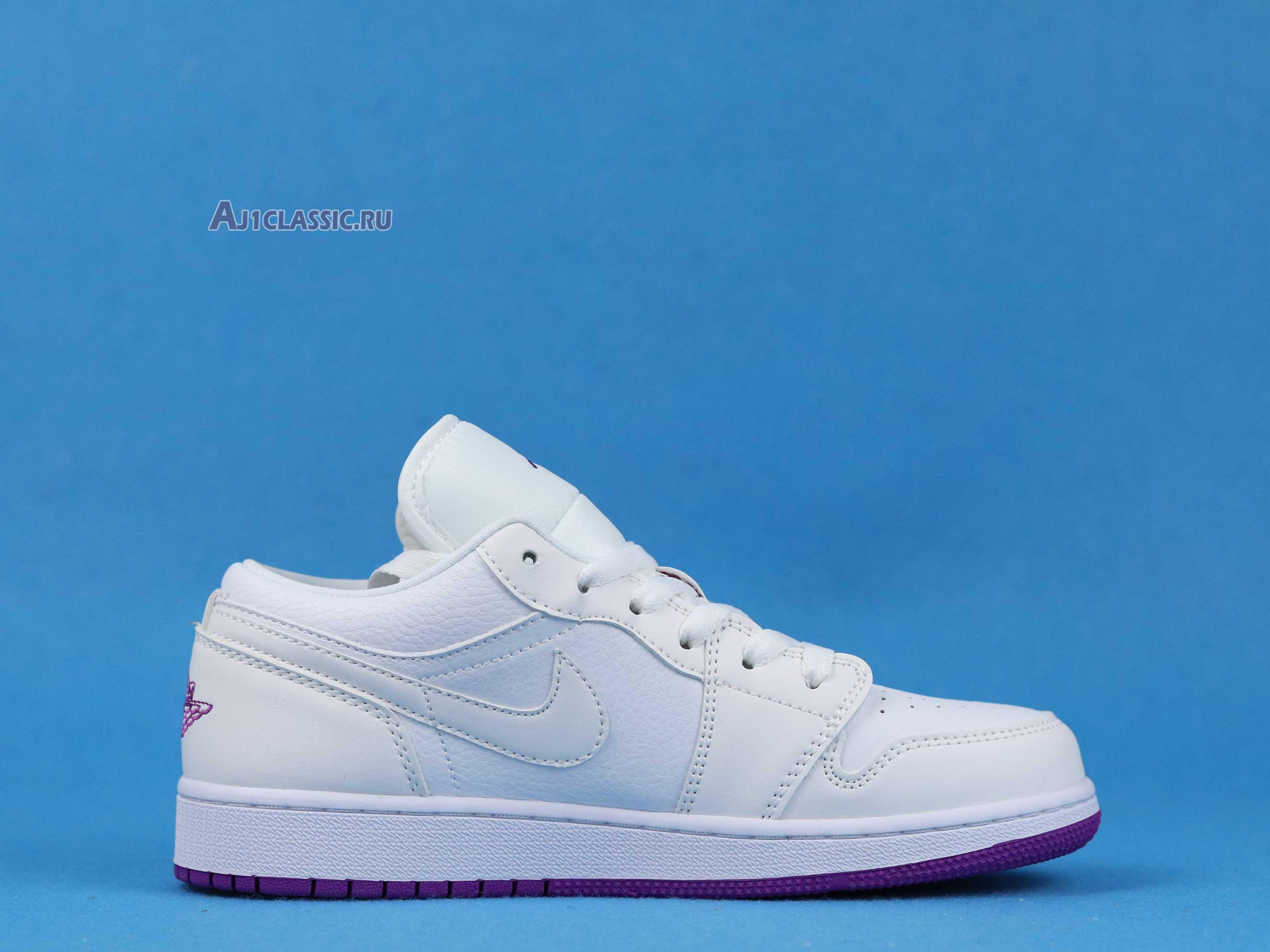 Air Jordan 1 Low SE "Court Purple Discoloration" 555112-ID