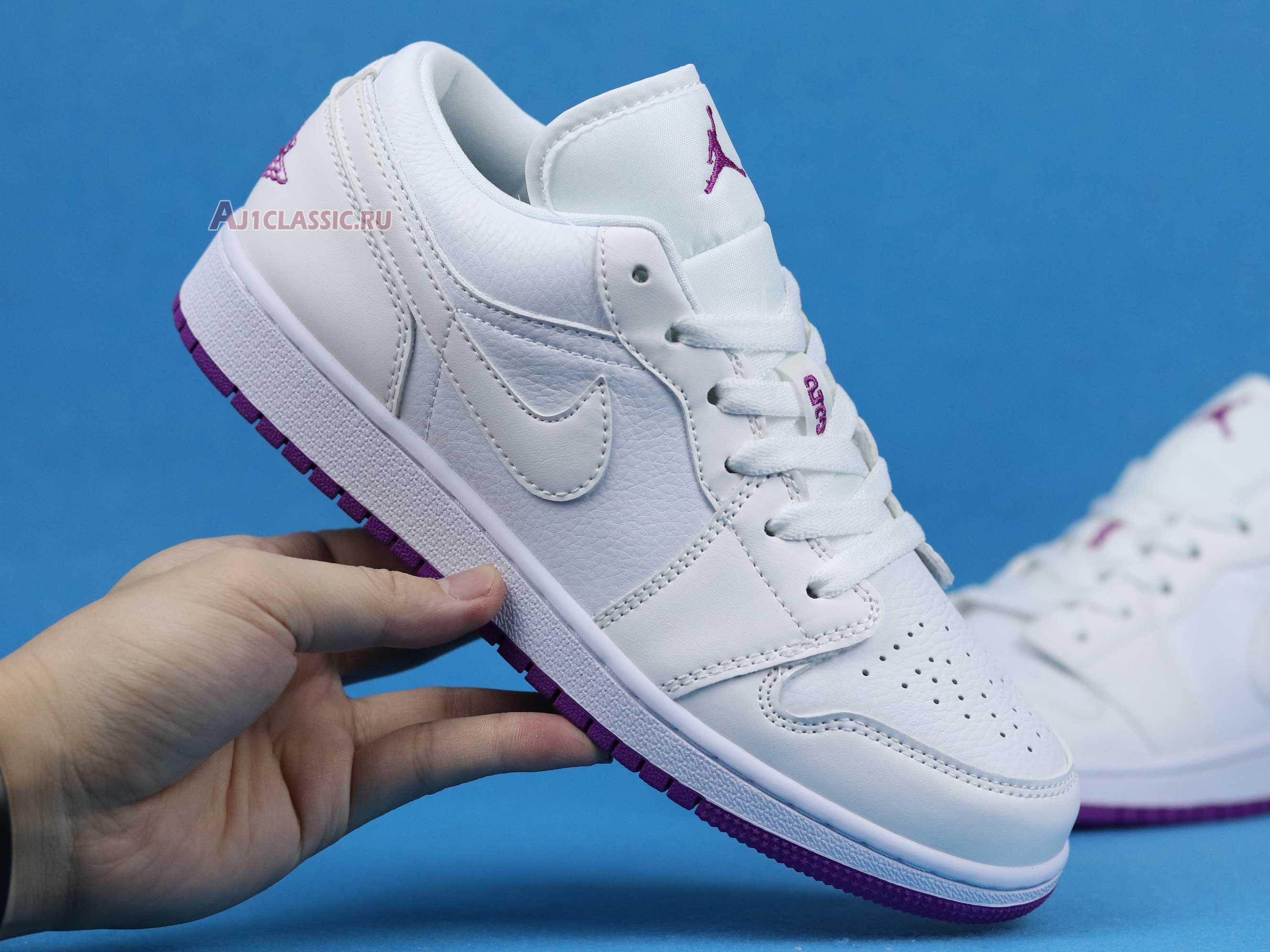 Air Jordan 1 Low SE "Court Purple Discoloration" 555112-ID