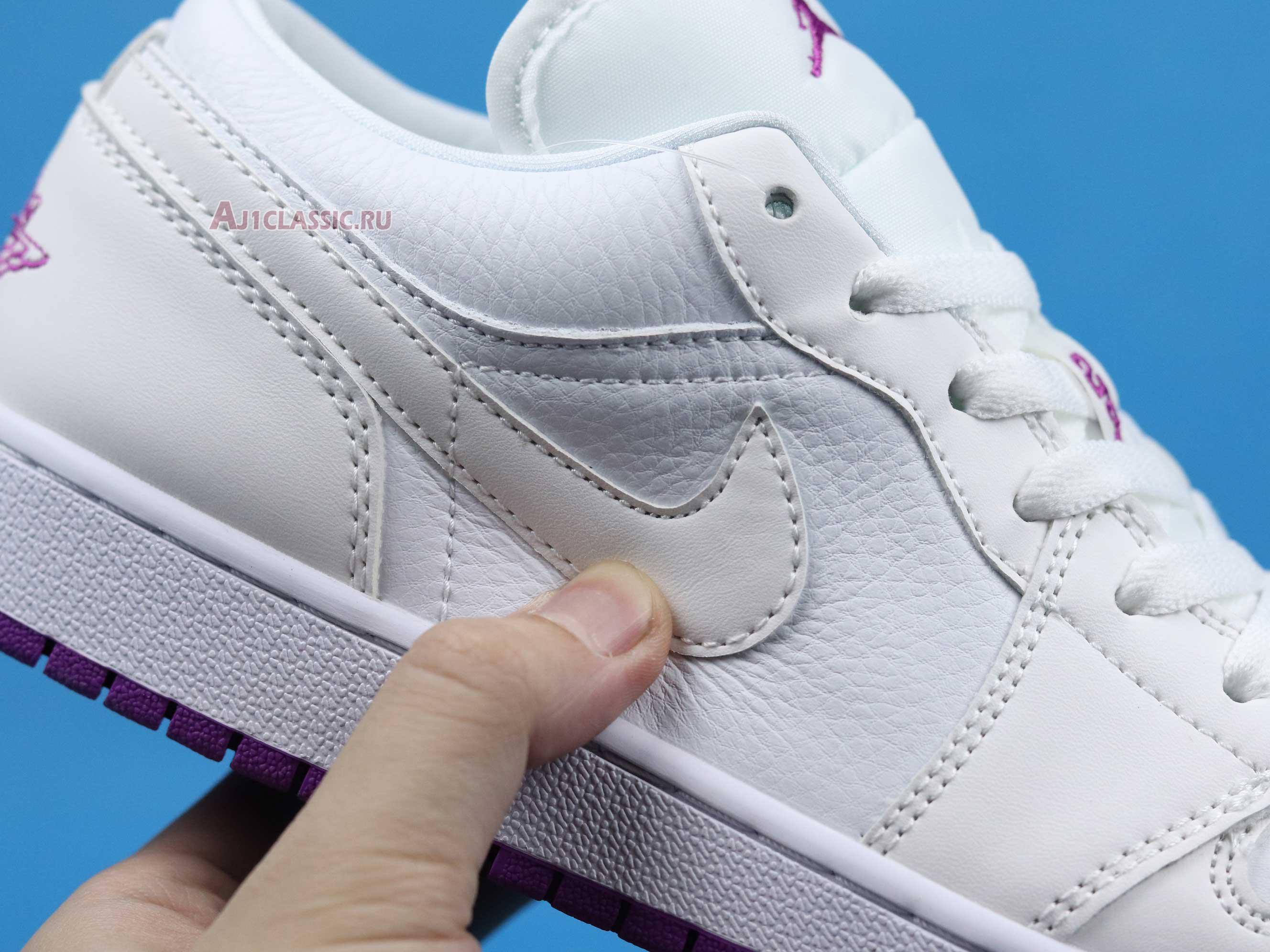 Air Jordan 1 Low SE "Court Purple Discoloration" 555112-ID