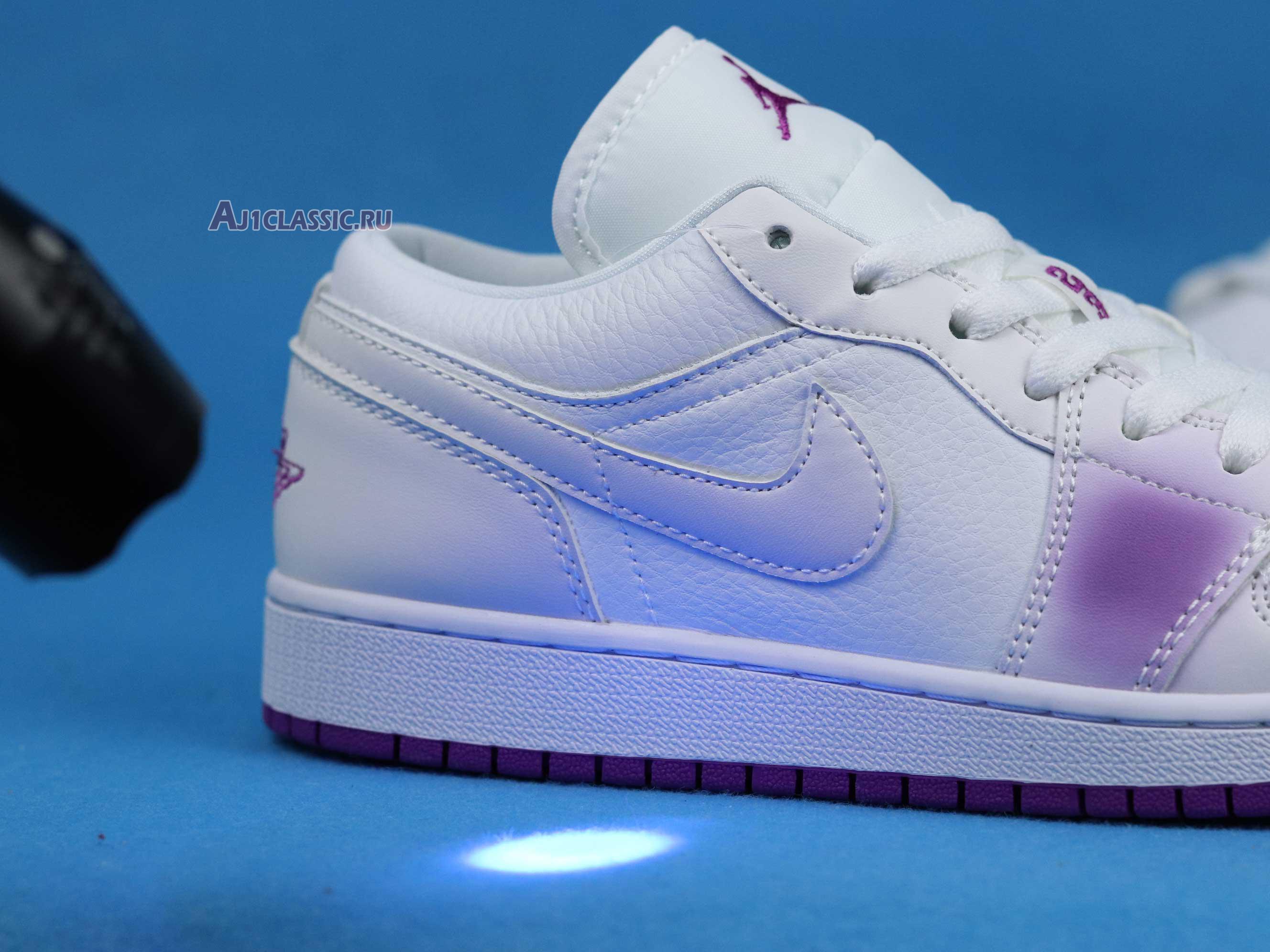 Air Jordan 1 Low SE "Court Purple Discoloration" 555112-ID