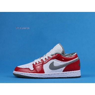 Air Jordan 1 Retro Low South Side 309192-171 White/Stealth-Varsity Red Mens Womens Shoes