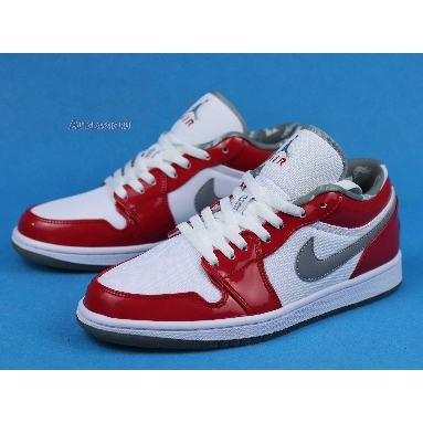 Air Jordan 1 Retro Low South Side 309192-171 White/Stealth-Varsity Red Mens Womens Shoes