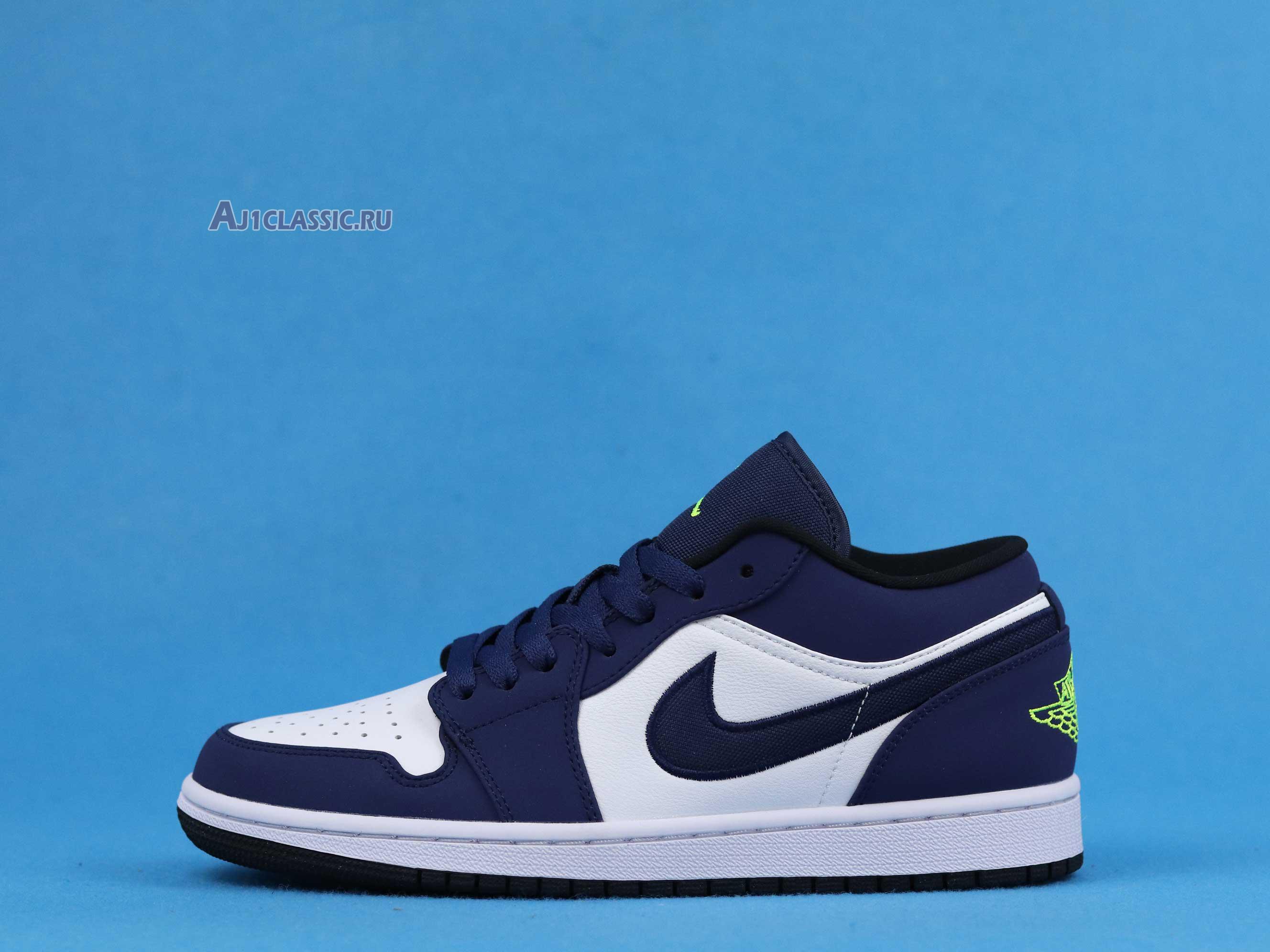 New Air Jordan 1 Retro Low "Insignia Blue" 553558-405 Shoes