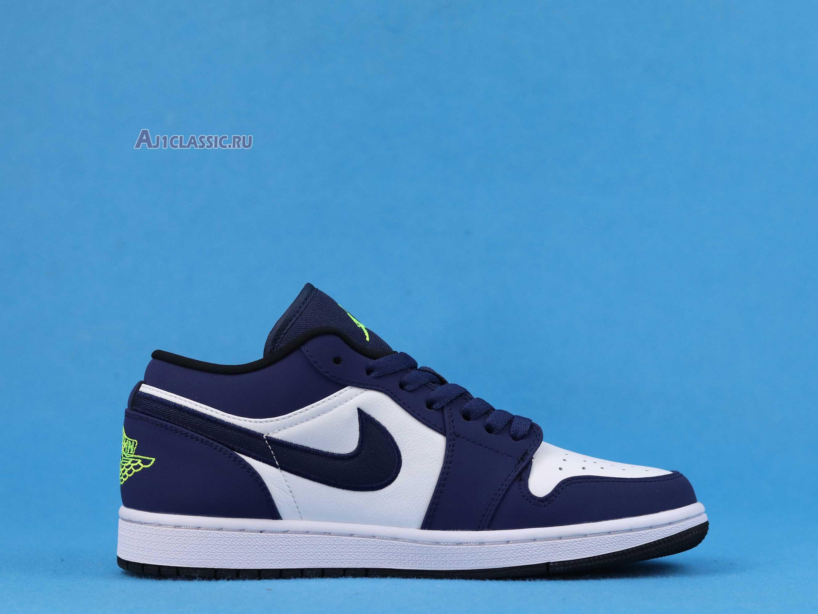 Air Jordan 1 Retro Low "Insignia Blue" 553558-405