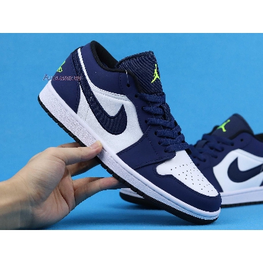 Air Jordan 1 Retro Low Insignia Blue 553558-405 Insignia Blue/Grey-Black Sneakers