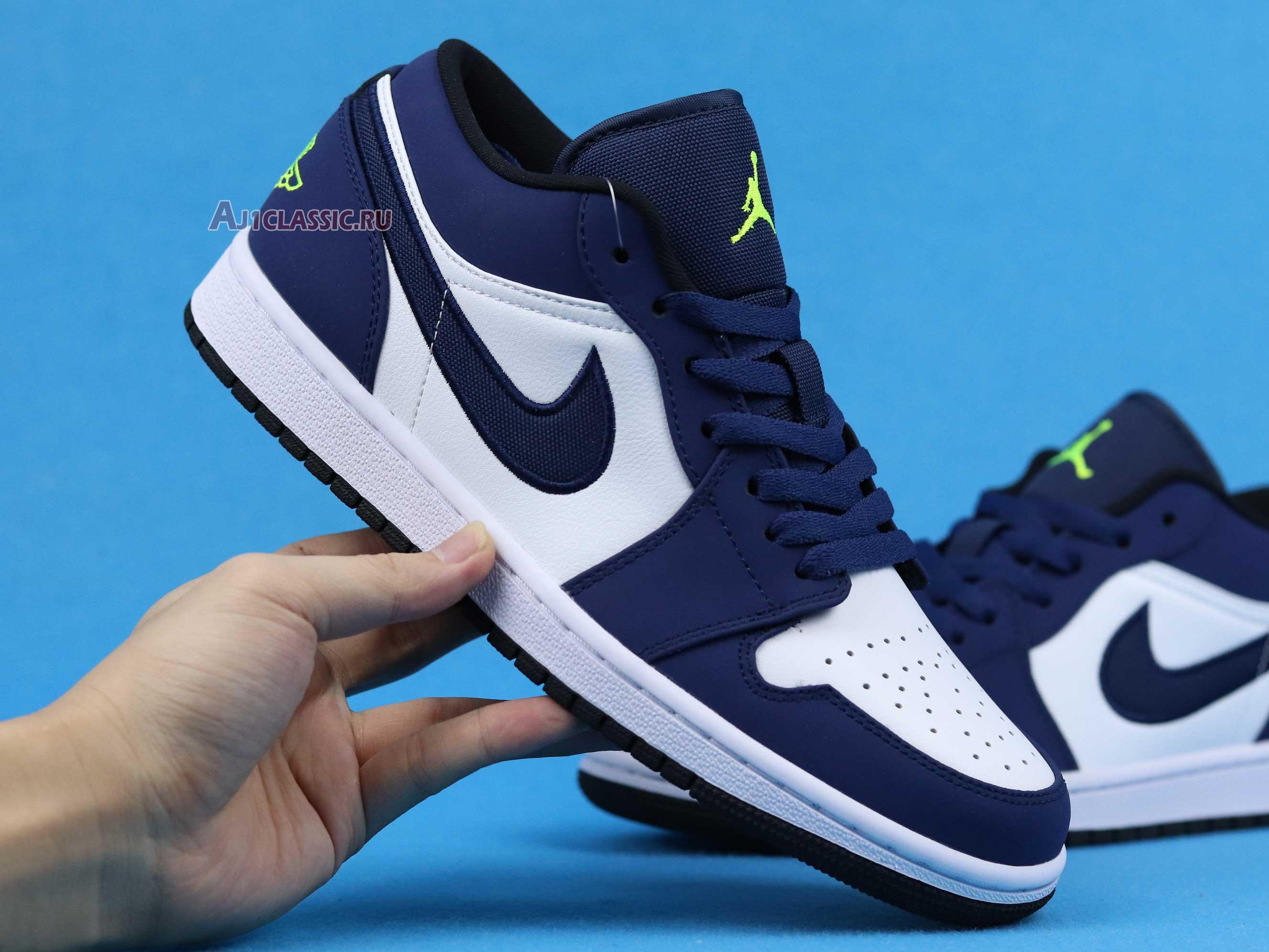 Air Jordan 1 Retro Low "Insignia Blue" 553558-405