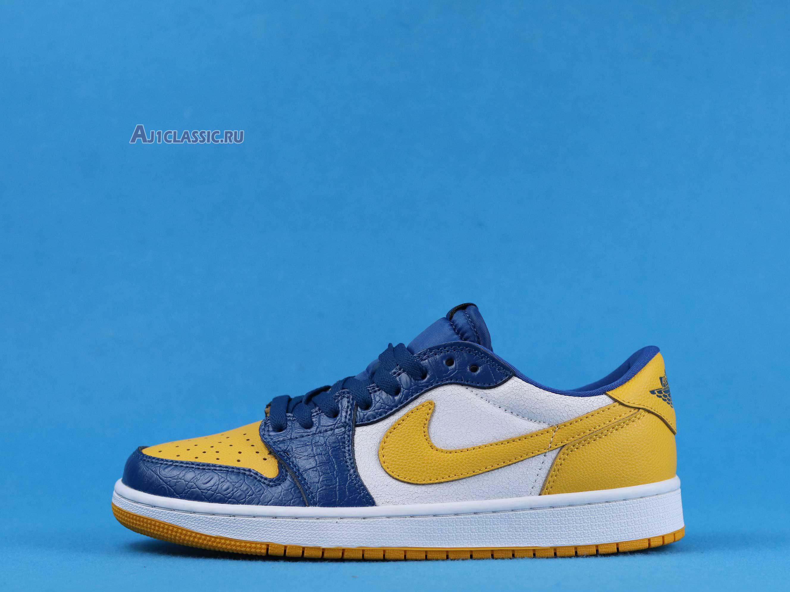 New Air Jordan 1 Retro Low "Michigan PE" CZ6909-200 Shoes