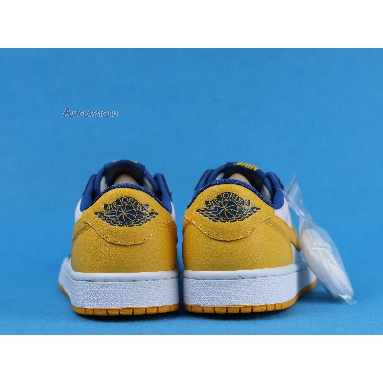 Air Jordan 1 Retro Low Michigan PE CZ6909-200 White/Amarillo Sneakers