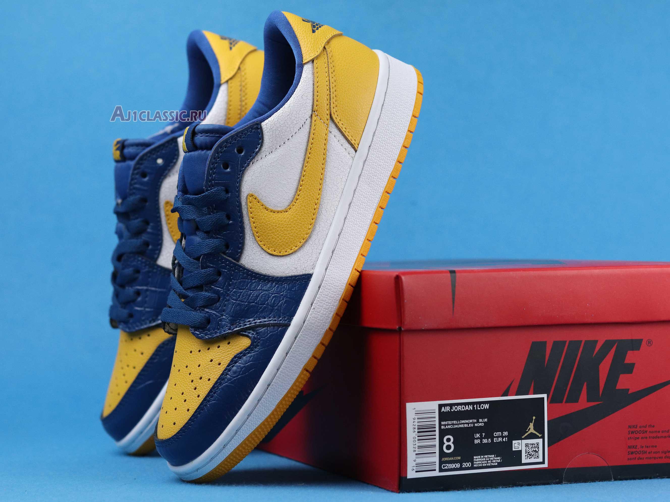 Air Jordan 1 Retro Low "Michigan PE" CZ6909-200