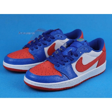 Air Jordan 1 Low West Coast Blue Orange CW0858-200 Sail/Orange/Mocha Blue Sneakers