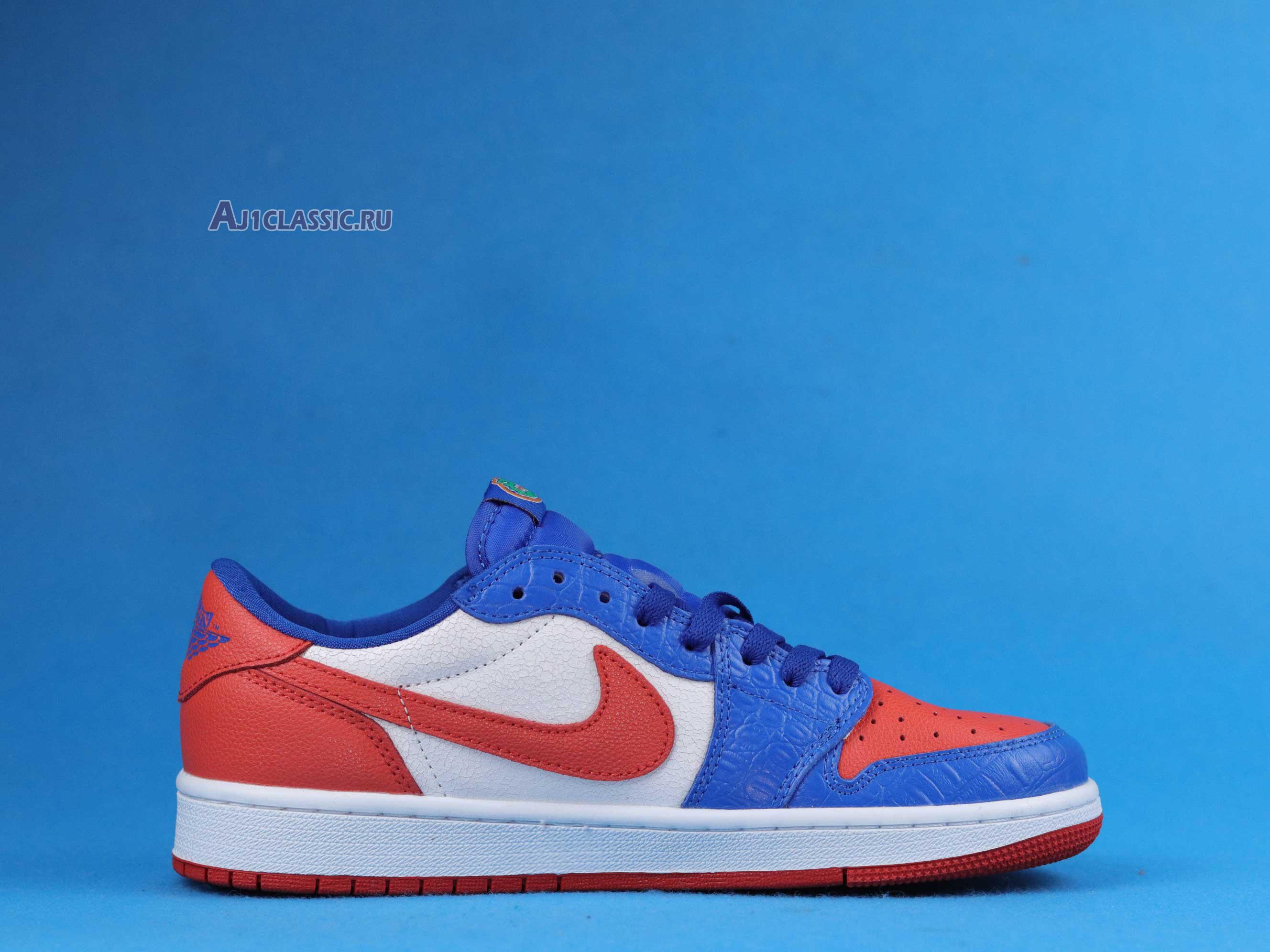 New Air Jordan 1 Low "West Coast Blue Orange" CW0858-200 Shoes