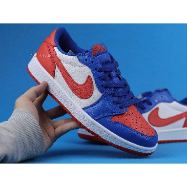 Air Jordan 1 Low West Coast Blue Orange CW0858-200 Sail/Orange/Mocha Blue Mens Womens Shoes