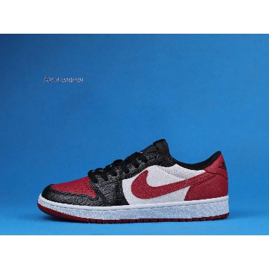 Air Jordan 1 Low Gym Red - Black CW0192-200 Gym Red/Black-White Mens Womens Shoes