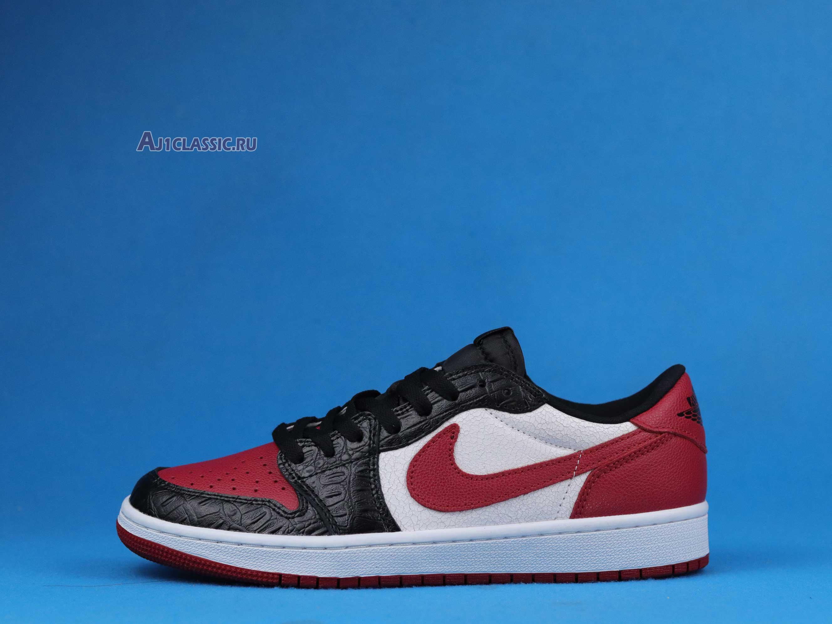 New Air Jordan 1 Low "Gym Red - Black" CW0192-200 Shoes