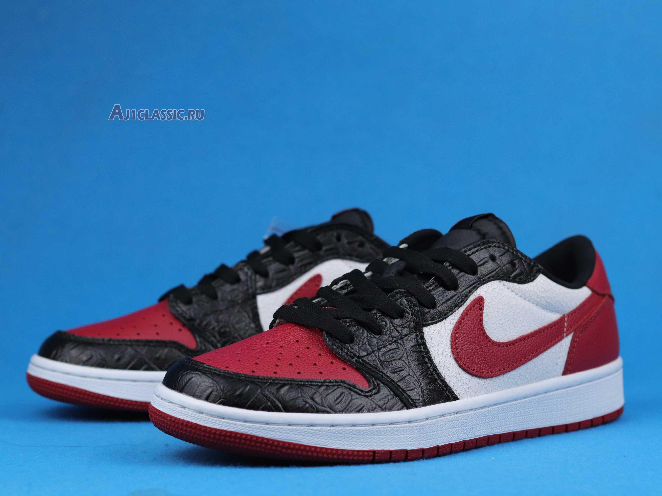 Air Jordan 1 Low "Gym Red - Black" CW0192-200