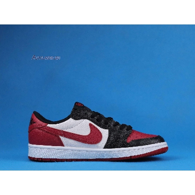 Air Jordan 1 Low Gym Red - Black CW0192-200 Gym Red/Black-White Mens Womens Shoes