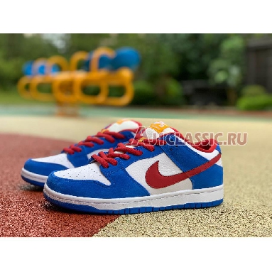 Nike SB Dunk Low Doraemon CI2692-400-02 Light Photo Blue/University Red Mens Womens Shoes