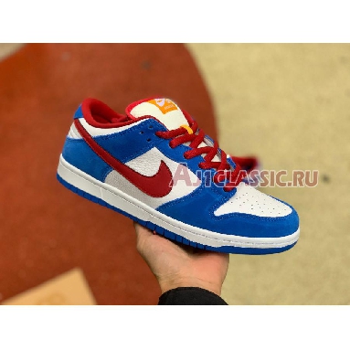 Nike SB Dunk Low Doraemon CI2692-400-02 Light Photo Blue/University Red Mens Womens Shoes