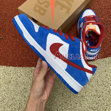 Nike SB Dunk Low Doraemon CI2692-400-02 Light Photo Blue/University Red Mens Womens Shoes