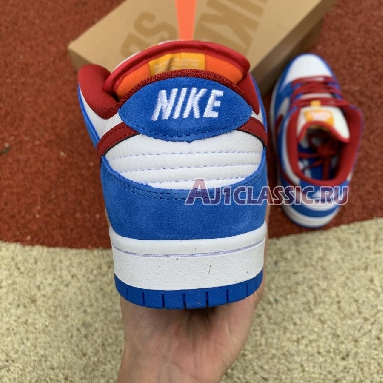 Nike SB Dunk Low Doraemon CI2692-400-02 Light Photo Blue/University Red Mens Womens Shoes