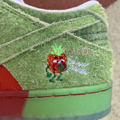 Nike SB Dunk Low Strawberry Cough CW7093-601 University Red/Spinach Green-Magic Ember Sneakers