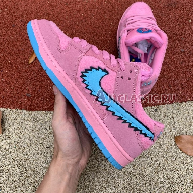 Grateful Dead x Nike SB Dunk Low Pink Bear CJ5378-600 Pink/Blue Fury Sneakers