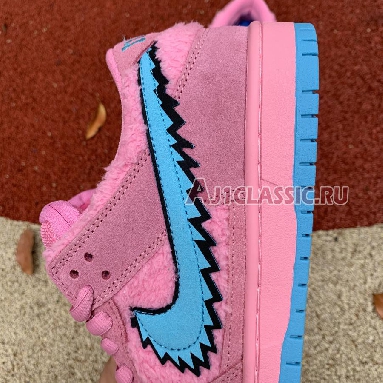 Grateful Dead x Nike SB Dunk Low Pink Bear CJ5378-600 Pink/Blue Fury Sneakers