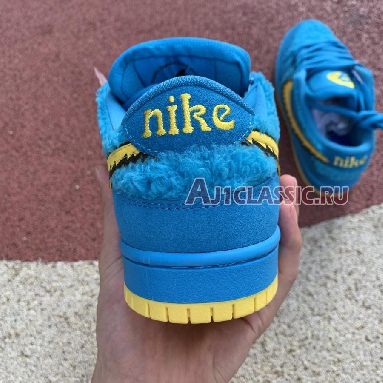 Grateful Dead x Nike SB Dunk Low Blue Bear CJ5378-400 Sky Blue/Yellow Sneakers