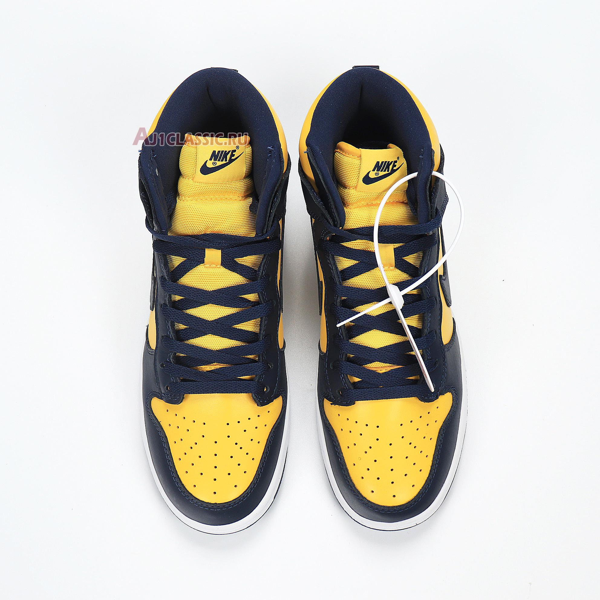 New Nike Dunk High SP Retro "Michigan 2020" CZ8149-700 Shoes