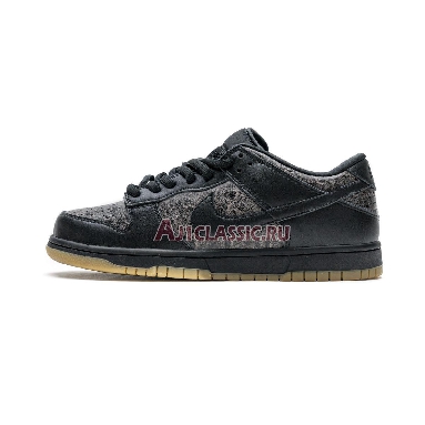 Nike Dunk Low Pro Sb Ostrich 304292-003 Black/Black Mens Womens Shoes