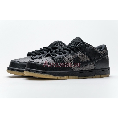 Nike Dunk Low Pro Sb Ostrich 304292-003 Black/Black Mens Womens Shoes