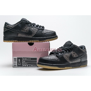 Nike Dunk Low Pro Sb Ostrich 304292-003 Black/Black Mens Womens Shoes