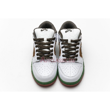 Nike Dunk Low Pro SB Cali 304292-211 Pecan/White/Brown/Red/Green Sneakers