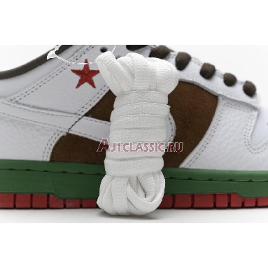 Nike Dunk Low Pro SB Cali 304292-211 Pecan/White/Brown/Red/Green Mens Womens Shoes