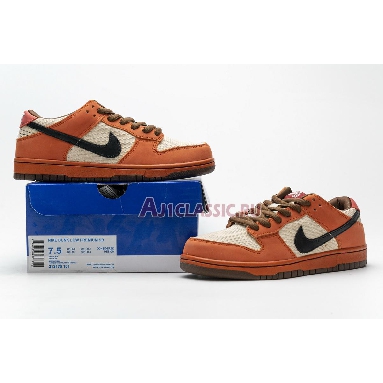 Nike Dunk Low Premium SB Un-Hemp 313170-101 Orange Hemp/Black – Sail Mens Womens Shoes