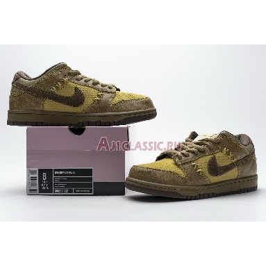 Nike Dunk Low Pro SB Shanghai 2 304292-721 Vanilla/Trails End Brown Mens Womens Shoes