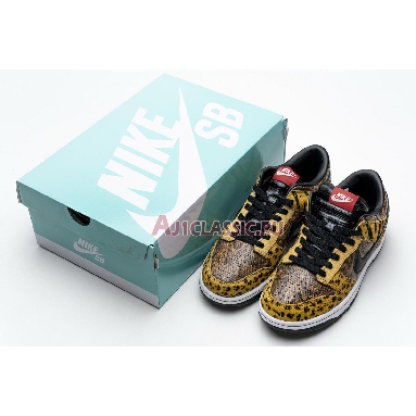 Nike Dunk Low Premium Beast Pack 312919-001 Black/Black-Safari Mens Womens Shoes