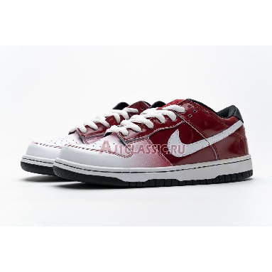 Nike Dunk Low SB Premium Kuwahara Et 313170-611 Varsity Red/ White Mens Womens Shoes