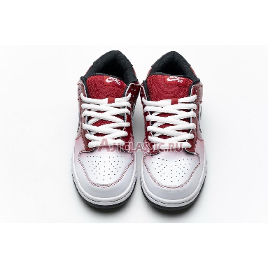 Nike Dunk Low SB Premium Kuwahara Et 313170-611 Varsity Red/ White Mens Womens Shoes