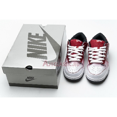 Nike Dunk Low SB Premium Kuwahara Et 313170-611 Varsity Red/ White Mens Womens Shoes