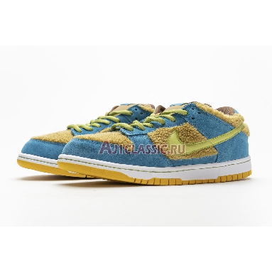 Nike Dunk Low Premium SB Three Bears 313170-731 Light Umber/Grasshopper Tersie/Strell Mens Womens Shoes