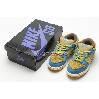 Nike Dunk Low Premium SB Three Bears 313170-731 Light Umber/Grasshopper Tersie/Strell Mens Womens Shoes