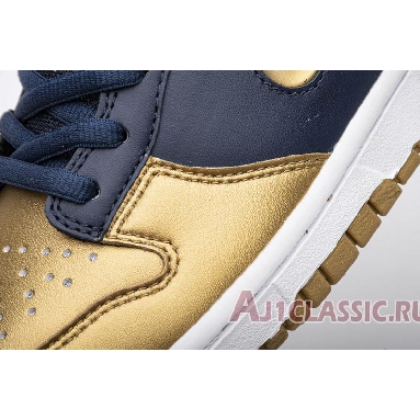 Supreme x Nike Dunk SB Low QS Metallic Gold CK3480-700 Metallic Gold/Metallic Gold/Navy/White Sneakers