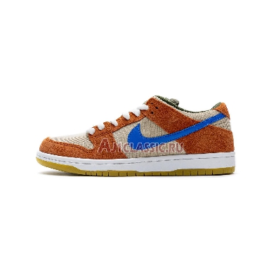 Nike Dunk Low Pro SB Corduroy BQ6817-201 Dusty Peach/Photo Blue-Desert Ore Mens Womens Shoes