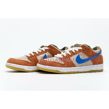 Nike Dunk Low Pro SB Corduroy BQ6817-201 Dusty Peach/Photo Blue-Desert Ore Mens Womens Shoes