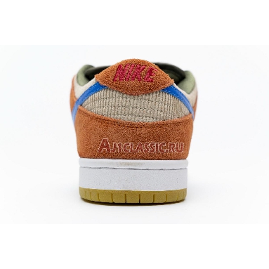 Nike Dunk Low Pro SB Corduroy BQ6817-201 Dusty Peach/Photo Blue-Desert Ore Mens Womens Shoes