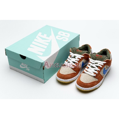 Nike Dunk Low Pro SB Corduroy BQ6817-201 Dusty Peach/Photo Blue-Desert Ore Mens Womens Shoes